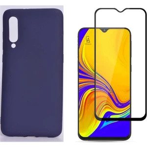 Xiaomi Mi 9 ile Uyumlu Soft Yumuşak Telefon Kılıfı ve 5d Tam Kaplayan Cam Ekran Koruyucu