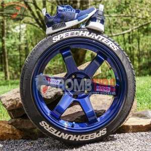 AS Tuning Speedhunter Lastik Yazısı Oto/motor Sticker Arma Yeni Model Kabartmalı Yazı 2.5 cm Ürün