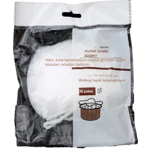 Tek Kullanımlık Lavabo Filtresi (Yurt Dışından)