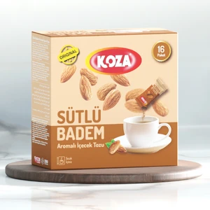 Tek İçimlik Sütlü Badem Aromalı İçecek Tozu