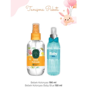 Eyüp Sabri Tuncer Blue Kolonya 150 ml ve Bebek Kolonyası 190 ml