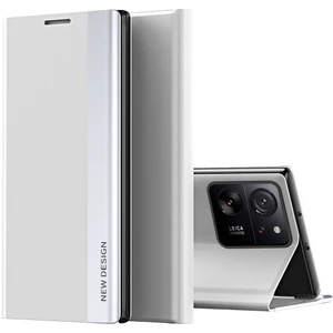 Xiaomi 13T /13T Pro /redmi K60 Ultra Için Ince Flip Deri Manyetik Kapatma Telefon Kılıfı - Beyaz (Yurt Dışından)