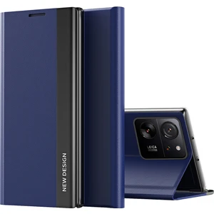 Xiaomi 13T /13T Pro /redmi K60 Ultra Için Ince Flip Deri Manyetik Kapatma Telefon Kılıfı - Lacivert (Yurt Dışından)