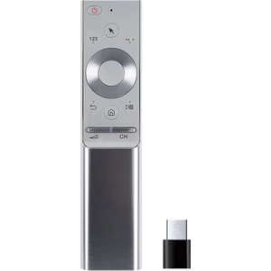 1 Gümüş Abs Akıllı Uzaktan Kumanda 2.4g Akıllı Tv Uzaktan Kumandası Samsung Tv Için BN59-01274A BN59-01272A BN59-01270A Q7C Q7F Q8C USB Alıcılı 1xcb (Pilsiz) Ürün Boyutu: 160X36X14MM (Yurt Dışından)