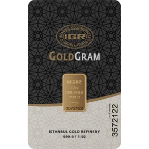 Harem Altın 2.5 gr 999.9 IAR Gram Külçe Altın