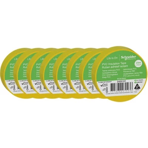 2420101 8 Adet 19 mm x 20 Metre Sarı Izole Elektrik Bandı