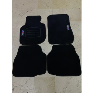 Bmw E30 E36 E46 E90 E92 M Logolu Siyah Halı Paspas Takımı