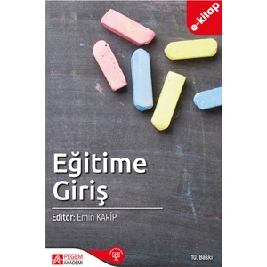 Eğitime Giriş (e-kitap)