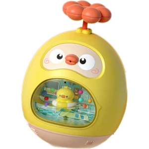 Bebek Partisi Oyuncağı, Bebek Yüzme Ördek Su Banyosu Oyuncağı, Yüzen Bahar Oyuncağı, Yenidoğan Bebek Küveti Su Oyuncağı, Bebeğe Hediye Sarı (Yurt Dışından)