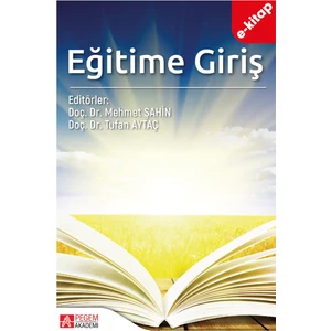 Eğitime Giriş (e-kitap)