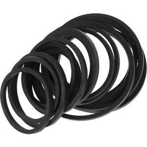 50 Adet 1mm Teyp Kemer Genişliği Karışımı Kaset Bant Makinesi Kemer Çeşitli Ortak Kare Lastik Kemer (Yurt Dışından)