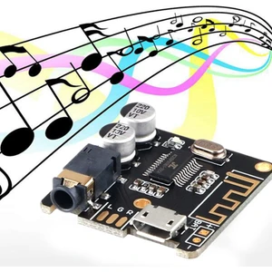 Bt5.0 Ses Alıcısı + Aux Ses Kablosu Kiti Mp3 Bluetooth Dekoder Kayıpsız Araba Hoparlör Ses Amplifikatör Devre Kartı Modülü (Yurt Dışından)