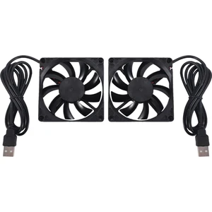 80MM 5V USB Fan 80MM 8cm 8015 Fırçasız Dc Soğutma Fanı Pc Bilgisayar Yönlendirici Kasa Fanı Soğutucu 2 Adet (Yurt Dışından)