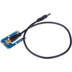 USB 3.0 Mini Pcı-E - Pcıe Pcı Express 1x - 16X Genişletici Yükseltici Kart Adaptörü Uzatma Kablosu Bitcoin Madenci Madenciliği Için (Yurt Dışından)