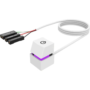 2m Taşınabilir LED Işıklar Bilgisayar Masaüstü Anahtarı Pc Harici Başlatma Güç Açma/kapama Düğmesi Uzatma Kablosu, Rgb Işık (Yurt Dışından)