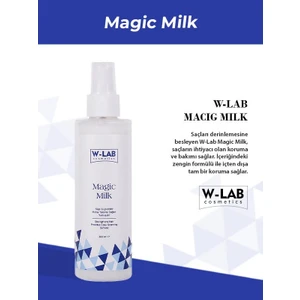 Kozmetik Magic Milk Proteinli Saç Bakım Sütü - 200 ml, Tüm Saç Tipleri İçin Nemlendirici ve KeraTİN İçeren