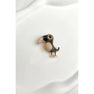 Tukan Kuşu Broş (Ölçü:3,5 Cm)