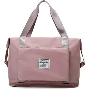 Kuang Biao Yeni Stil Katlanır Seyahat Çantası Moda Spor Çantası Islak ve Kuru Ayırma Büyük Kapasiteli Genişleme Çantası (Yurt Dışından)