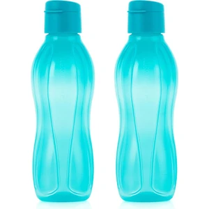 Eco+ Mavi 500 ml Kolay Kapaklı Suluk 2'li BPA İçermeyen Ergonomik Tasarım