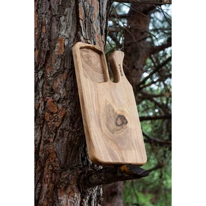 Oluklu Ceviz Ağacından Kesme Tahtası - Ev, Sunum Tabağı, Ahşap Tabak, Doğal