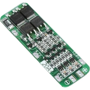 3S 20A BMS Lityum Pil Şarj Balanslı Koruma Modülü - 1 Adet