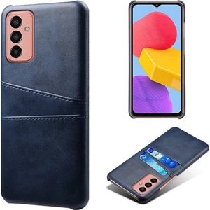 Seashell Digital Samsung Galaxy M13 Için Çift Kart Yuvalı 4g Telefon Kılıfı Için, Damla Dayanıklı Pu Deri Kaplı Sert Pc Kapak-Mavisi (Yurt Dışından)