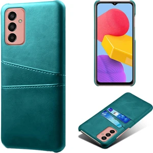 Seashell Digital Samsung Galaxy M13 Için Çift Kart Yuvalı 4g Telefon Kılıfı Için, Damla Dayanıklı Pu Deri Kaplamalı Sert Pc Kapak Yeşili (Yurt Dışından)