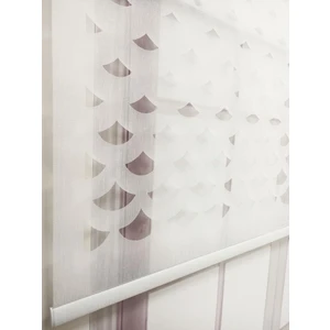 Bbb Lazer Kesim Çift Mekanizmalı Tül Stor Perde Beyaz Mlt5003