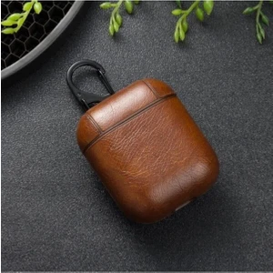 Apple Airrpods 1. Nesil Ve 2. Nesil Uyumlu Deri Kulaklık Kılıf