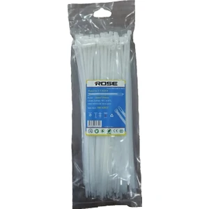 Beyaz 250MM Kablo Bağı- Plastik Kelepçe