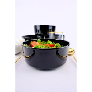 Kütahya Porselen Nordic 4’lü Kase Seti 15 cm Siyah - PNOR15KS740104 C320.105