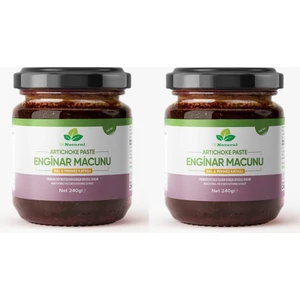 Dr. Natural Enginar Macunu Pekmez ve Bal Katkılı Bitkisel Karışımlı Macun 240 gr x 2 Adet