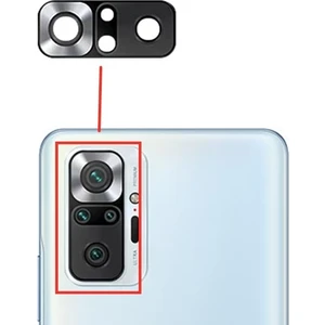 Xiaomi Redmi Note 10 Pro Uyumlu Kamera Lensi Camı M2101K6G M2101K6R