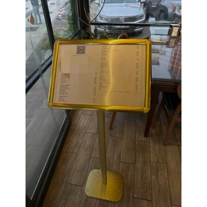 Kıvılcım Plastik ve Reklam Ürünleri A3 Alüminyum Menü Panosu