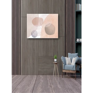 Geometrik Soyut Soft Daireler Kanvas Tablo