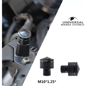 Nmax 125/155 2015-2023 Ayna Boşluk Kapatıcı Vida Seti Siyah