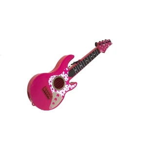 Oyuncak Rock Gitar Metal Telli 45 cm Pembe