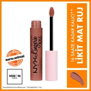 NYX Professional Makeup LIP LINGERIE XXL MATTE LIQUID LIPSTICK - CANDELA BABE