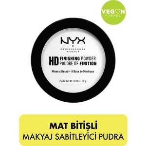 NYX Professional Makeup Sabitleyici Transparan Toz Pudra - High Definition Finishing Powder Translucent 8 g