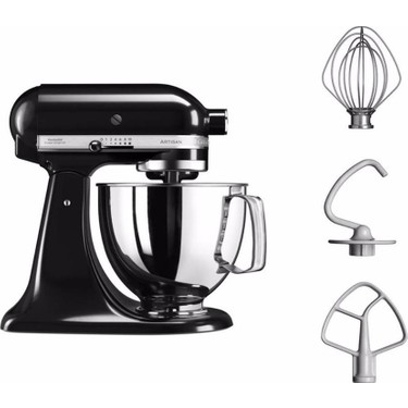 KitchenAid Artisan 4.8L Stand Mikser Onyx Black 5KSM125EOB Fiyatı