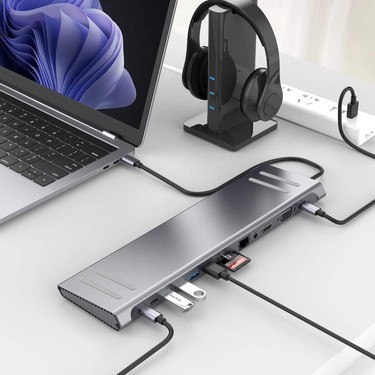 Coverzone 14IN1 Type-C To Dock Istasyonu 14'ü 1 Arada HDMI Fiyatı