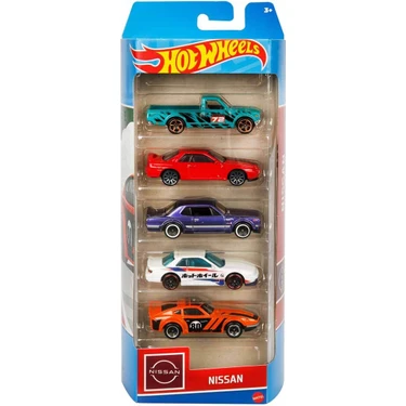 Hot Wheels Hot Wheels 5'li Araba Seti - Nissan HLY73 Fiyatı