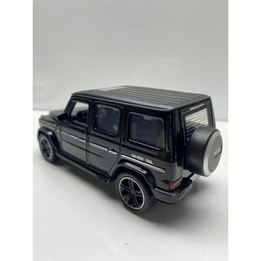 Hepsilazım Mercedes G63 Jip Metal Oyuncak Araba Sesli G 63 Jip Işıklı Çek Bırak Model Araç