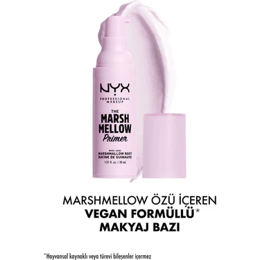 NYX Professional Makeup Marshmellow Primer Cilt Kusurlarını Azaltan 10 Etkili Makyaj