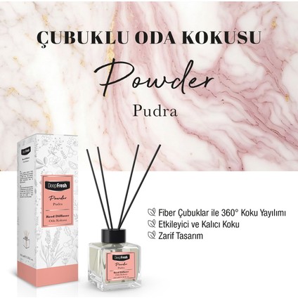 Çubuklu Oda Kokusu Pudra 100 ml fiyatları