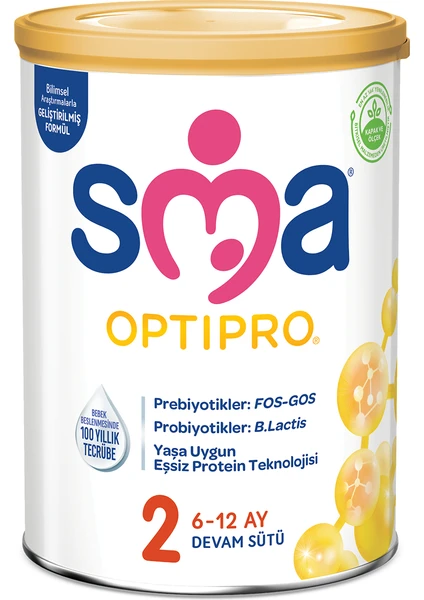 Optipro Probiyotikli 2 400 gr 6-12 Ay Devam Sütü