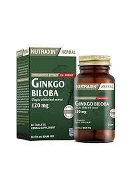 Ginkgo Biloba 60 Kapsül