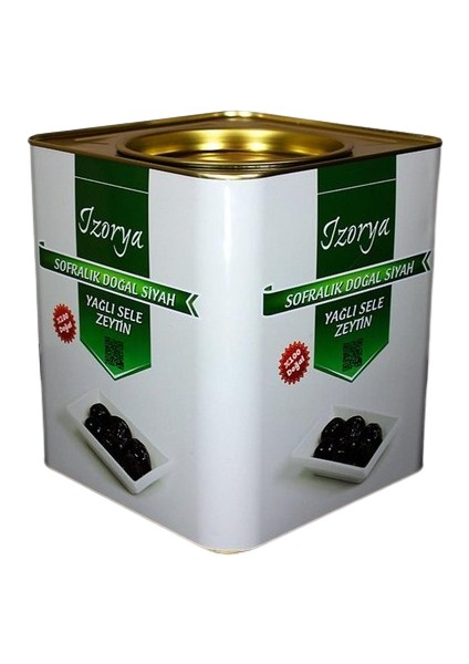 İZORYA Orta Direk Yağlı Sele Zeytin 5000 gr