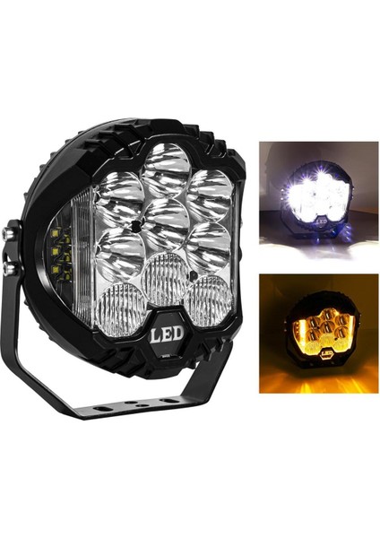 Off-Road Projektör Shooter LED Lamba Beyaz 5 Inç Çakarlı fiyatları