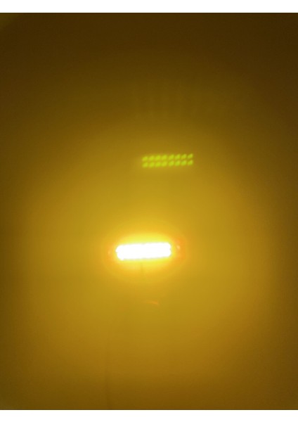 16 Ledli Mercekli Sarı-Turuncu LED Lamba 12V-24V fırsatları